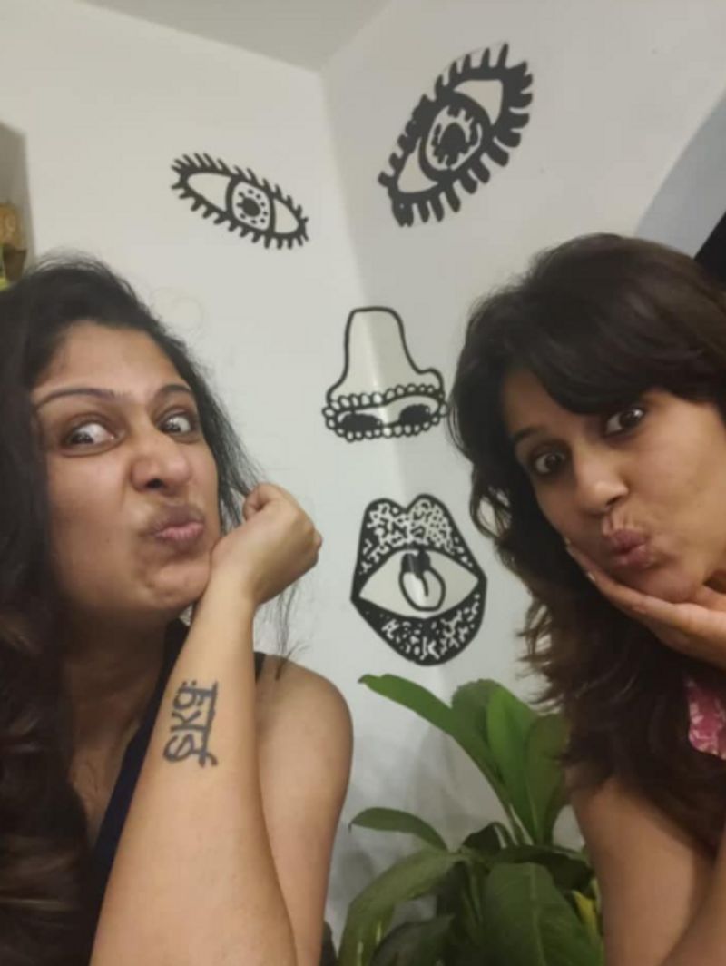 Ranjini Haridas with Ranjini Jose photo
