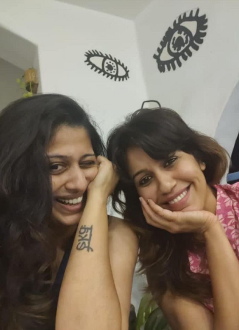 Ranjini Haridas with Ranjini Jose photo