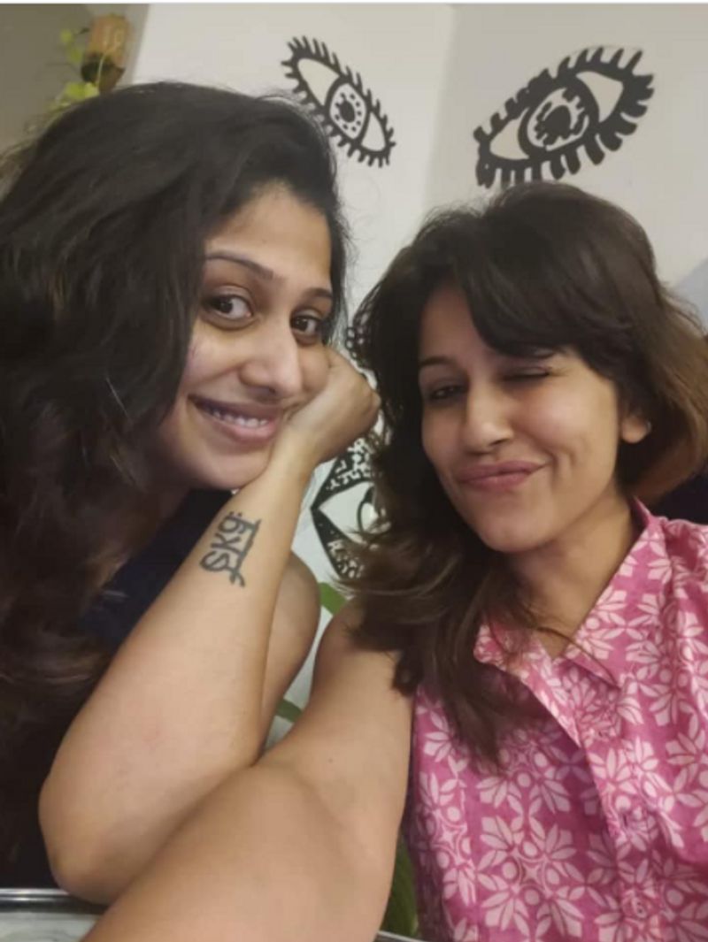 Ranjini Haridas with Ranjini Jose photo