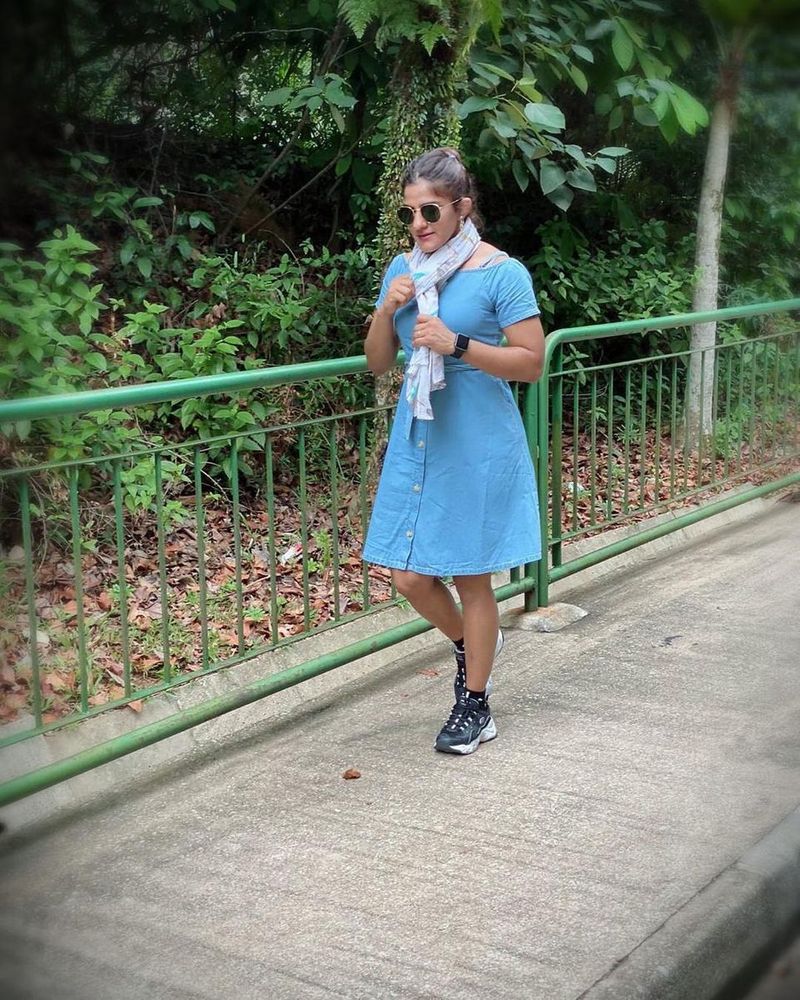 Dangal Real life wrestler Ritu Phogat Hot Glamorous Photos in Instagram CRA