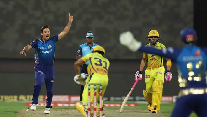 IPL 2020 mumbai indians restrict csk by 114 runs in sharjah ckm IPL 2020 mumbai indians restrict csk by 114 runs in sharjah ckm