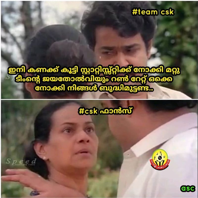 IPL 2020 Chennai Super Kings torlled by Cricket Fans