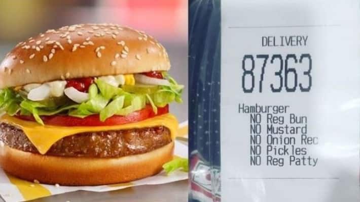 woman ordered burger but got only ketchup packets woman ordered burger but got only ketchup packets