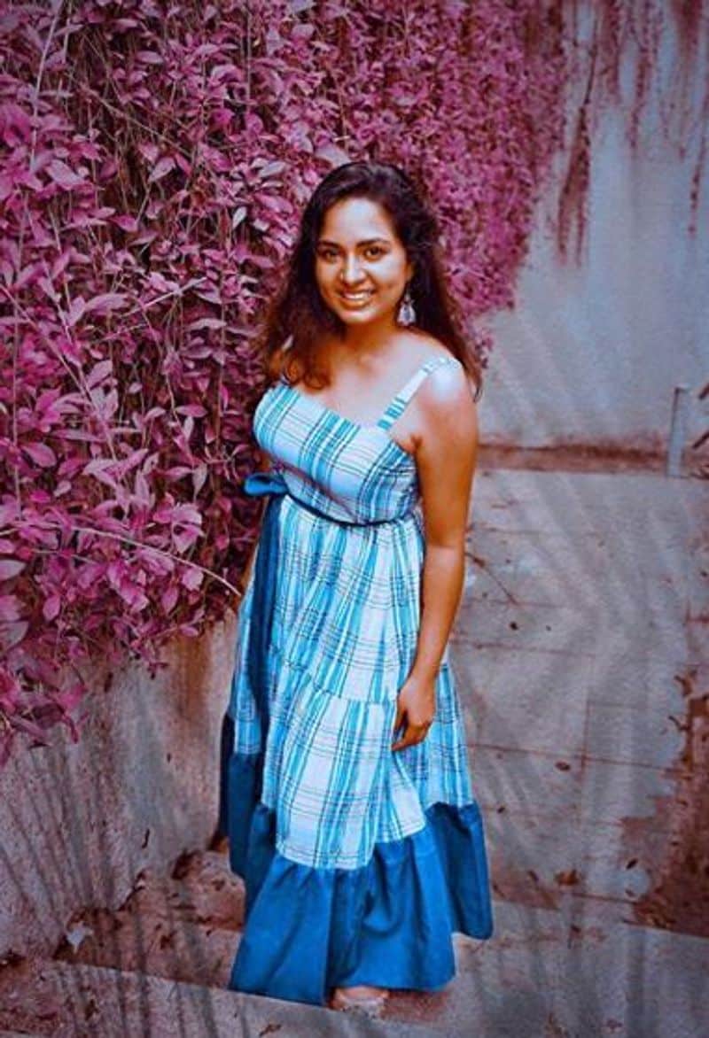 actress srushti dange stunning red hot dress photos