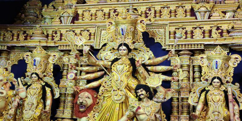Durga Puja celebration obey the Calcutta High court Instruction at Purulia ASB