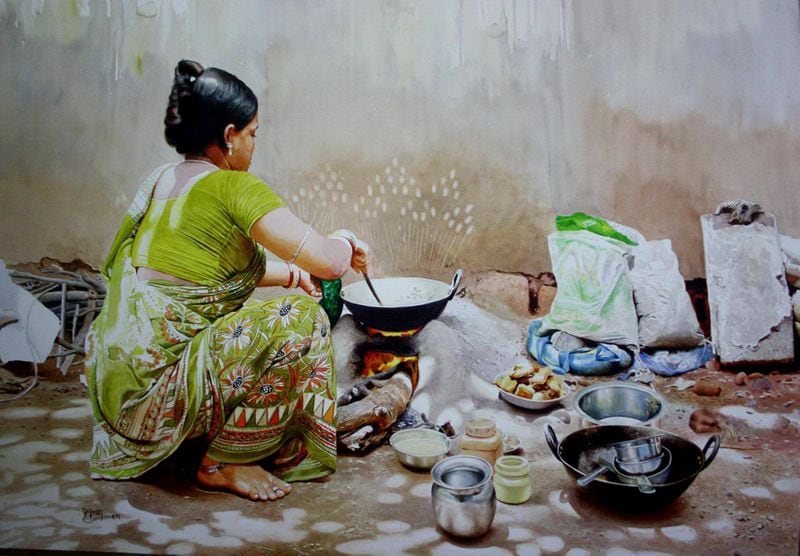 amazing photographs of Reghunath Sahoo odisha based articst