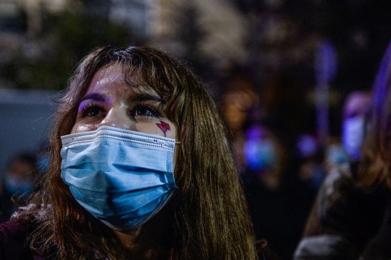 poland abortion law protest images