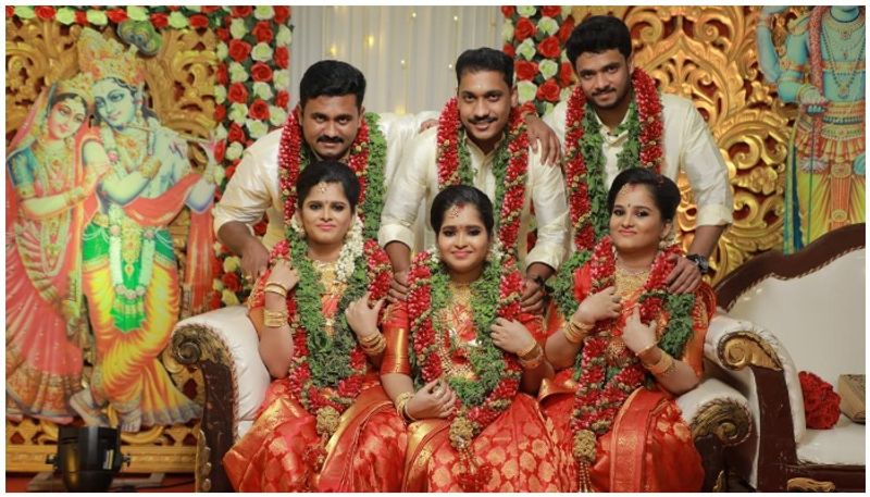 sibilings famous in the name of pancharatnams marriage in Guruvayur