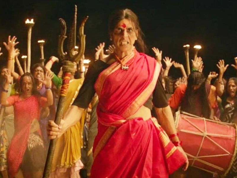 akshay kumar on wearing saree in laxmmi bomb
