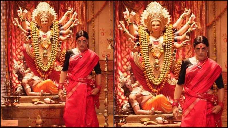 akshay kumar on wearing saree in laxmmi bomb
