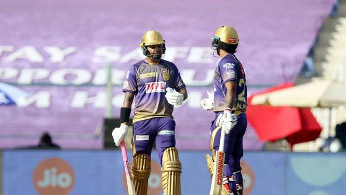 IPL 2020 KKR set 195 runs Target to Delhi Capitals in Abu Dhabi match kvn IPL 2020 KKR set 195 runs Target to Delhi Capitals in Abu Dhabi match kvn