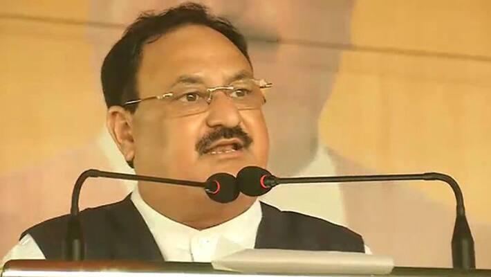 JP Nadda's allegations on Congress on the issue of Ram mandir in ayodhya JP Nadda's allegations on Congress on the issue of Ram mandir in ayodhya