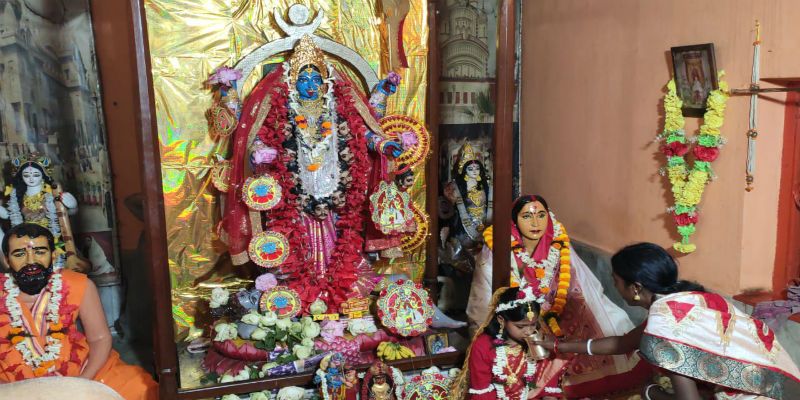Kumari Worship in Nituria Kali temple at Purulia ASB