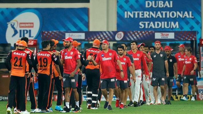 IPL 2020 Sunrisers Hyderabad opt to bowl against KXIP ckm IPL 2020 Sunrisers Hyderabad opt to bowl against KXIP ckm