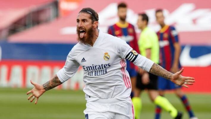 La liga 2020 21 Real Madrid beat Barcelona in season first el clasico La liga 2020 21 Real Madrid beat Barcelona in season first el clasico