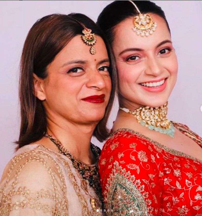 Kangana Ranaut weared expensive lehenga at brothers wedding dpl