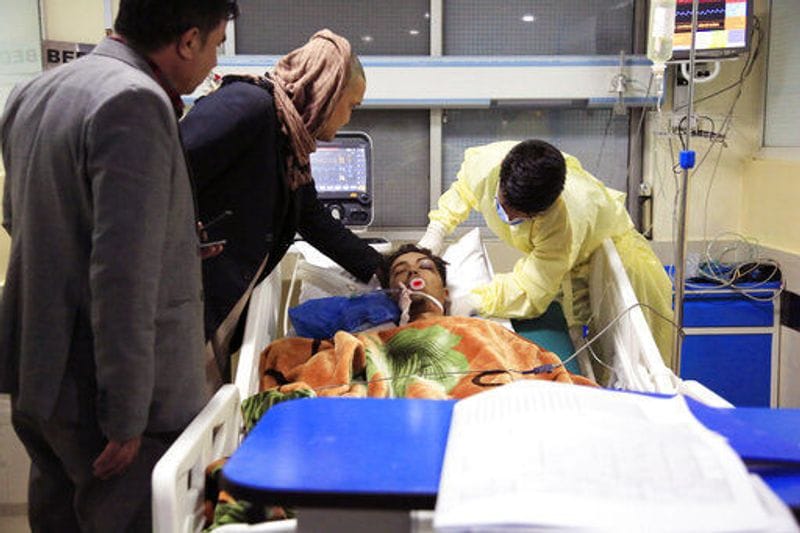 Suicide bombing at Kabul education centre kills 24 include students