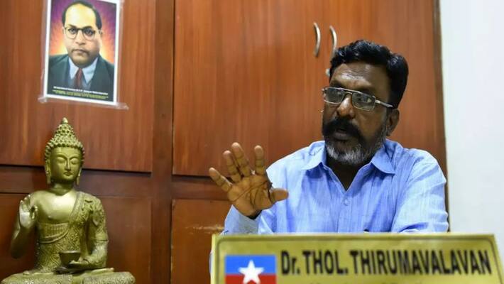 How did the BJP win in 4 constituencies ... Thirumavalavan released shocking information How did the BJP win in 4 constituencies ... Thirumavalavan released shocking information