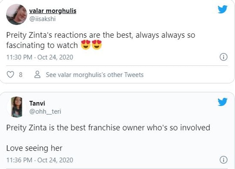 IPL 2020: Fans heap praises for Preity Zinta after KXIP win, call her 'Best Franchise Owner'-shl