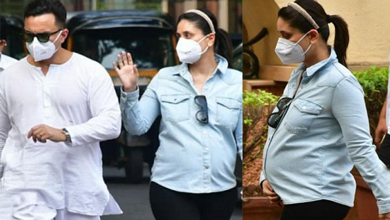 करीना इस दौरान बिना मेकअप नजर आई। उन्होंने बालों में पौनी टेल बना रखी थी और बड़ा सा हेयरबैंड भी लगा रखा था। वहीं, सैफ व्हाइट कलर के पजामा-कुर्ता में नजर आए। सड़क पर चलते-चलते पति-पत्नी यानी सैफ-करीना किसी टॉपिक पर बातें करते नजर आए।