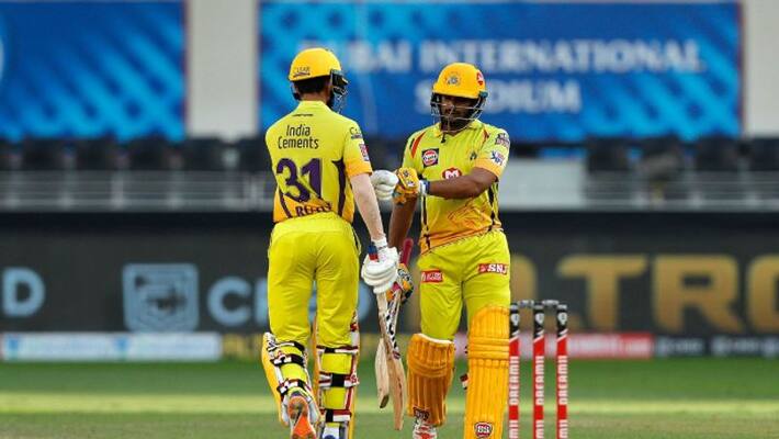 IPL 2020 Ruturaj Gaikwad unbeaten fifty helps CSK Beat RCB by 8 wickets in Dubai Match kvn IPL 2020 Ruturaj Gaikwad unbeaten fifty helps CSK Beat RCB by 8 wickets in Dubai Match kvn