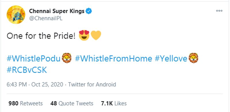 IPL 2020 RCB vs CSK Ruturaj Gaikwad shine in win for CSK Twitter Reactions