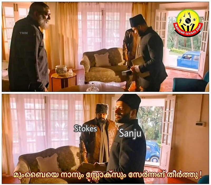 IPL 2020 trollers applauds sanju for brilliant innings