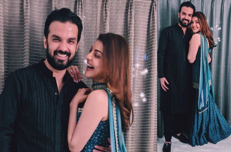 Kajal Aggarwal and fiance Gautam Kitchlu are enjoying their pre-wedding festivities dpl