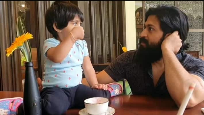 Here is how Yash gets a dose of himself from daughter Ayra -ymn Here is how Yash gets a dose of himself from daughter Ayra -ymn