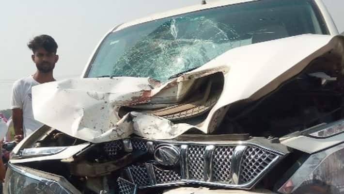 Buxar Bike-Scorpio collision, 4 people in a family die ASA Buxar Bike-Scorpio collision, 4 people in a family die ASA