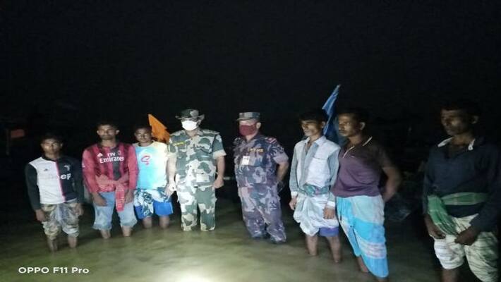 Feel the courtesy BSF returned home of Bangladeshi Citizens by BGB ASB Feel the courtesy BSF returned home of Bangladeshi Citizens by BGB ASB
