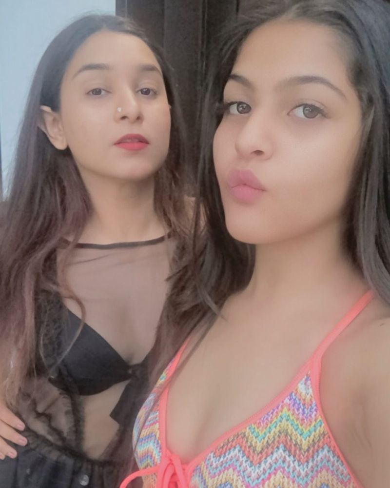 KKR Player Nitish Rana Hot wife Saachi Marwah Hot Instagram Pics CRA