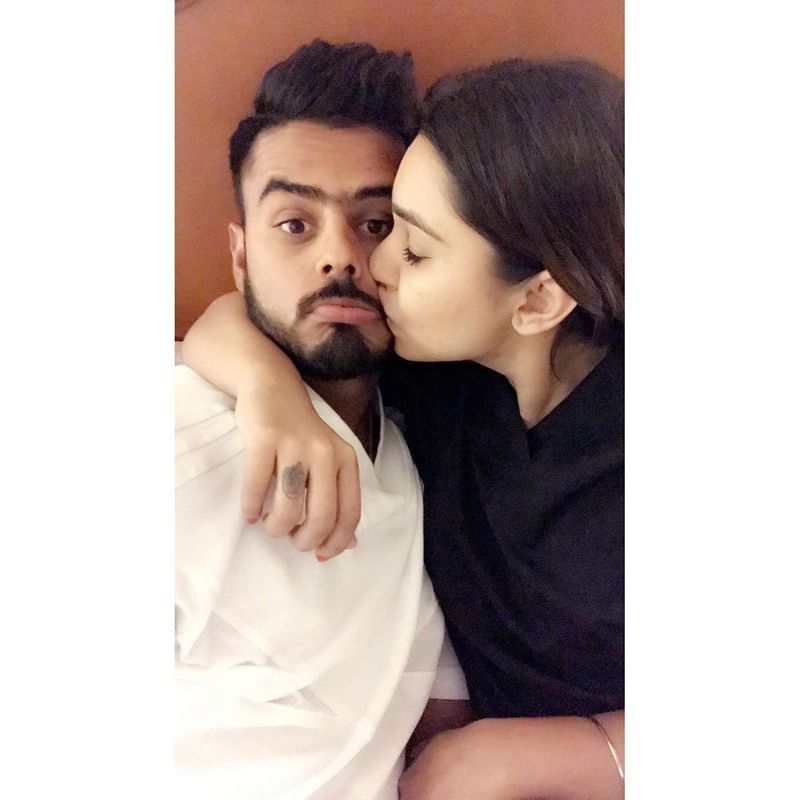 KKR Player Nitish Rana Hot wife Saachi Marwah Hot Instagram Pics CRA