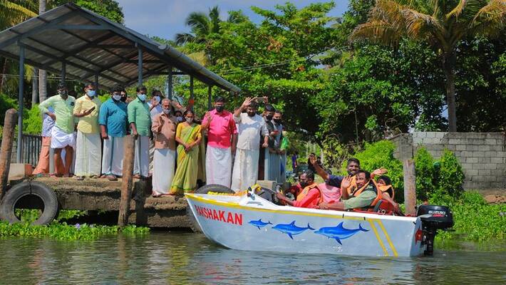 Udayakumar built a boat for DIFFERENTLY ABLED Udayakumar built a boat for DIFFERENTLY ABLED