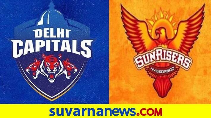 IPL 2021 Sunrisers Hyderabad take on Delhi Capitals in Dubai kvn IPL 2021 Sunrisers Hyderabad take on Delhi Capitals in Dubai kvn