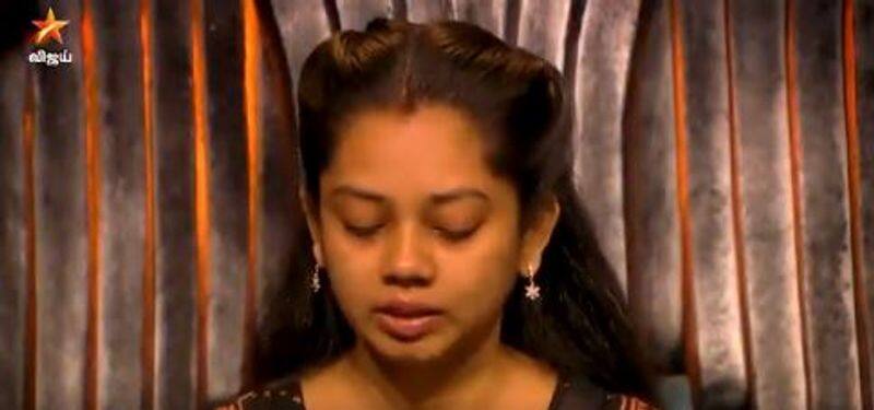 anitha feel and crying for husband words why?