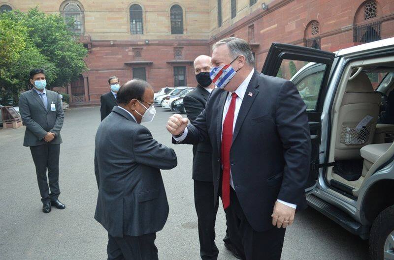 Doval Pompeo meeting over in Delhi signed important agreements