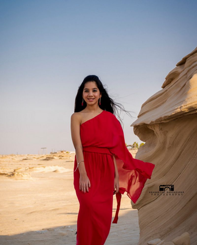 Artist Thamana Pramod photoshoot