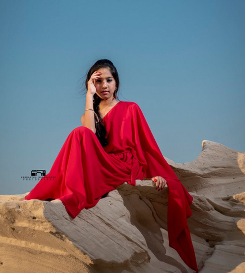 Artist Thamana Pramod photoshoot