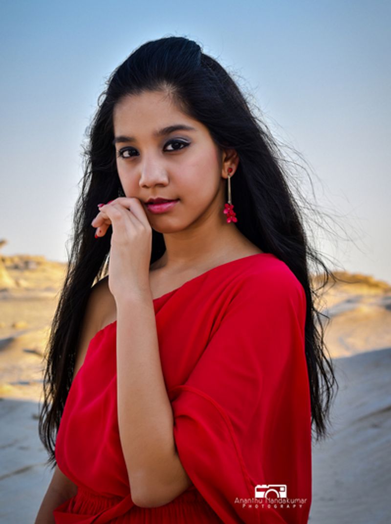 Artist Thamana Pramod photoshoot