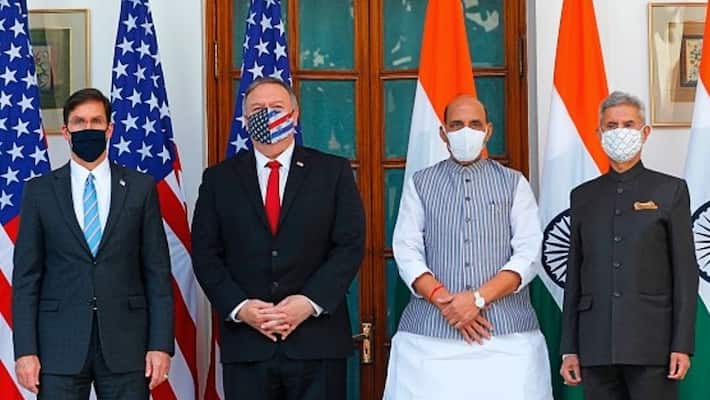 India US 2+2 Dialogue, BECA Inked, Pompeo Says have to confront Chinese threats ALB India US 2+2 Dialogue, BECA Inked, Pompeo Says have to confront Chinese threats ALB
