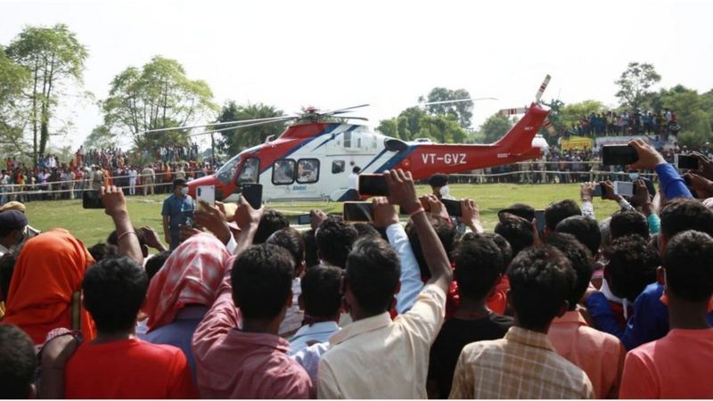 bihar election campaign withot covid 19 protocal