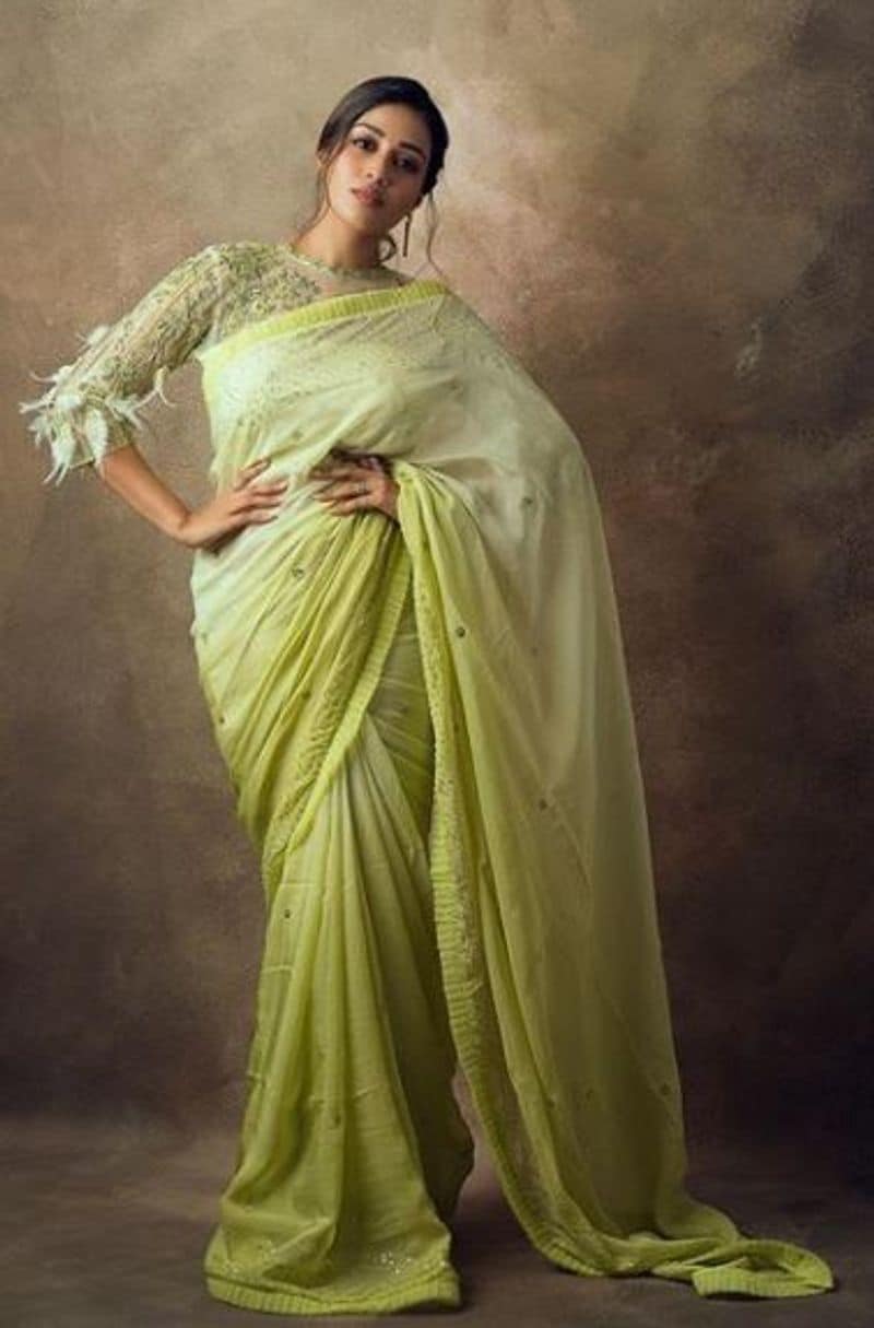 nivetha pethuraj latest saree photos