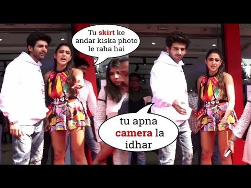 When Sara Ali Khan yelled at photographer for trying to capture from a wrong angle RCB