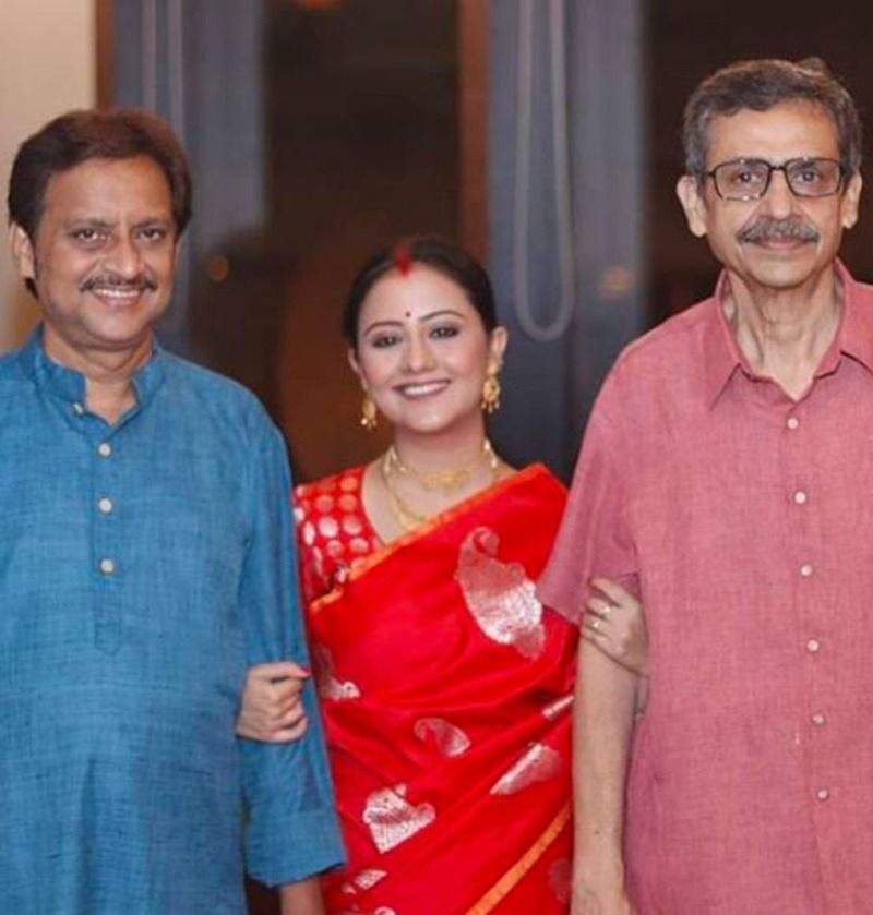 Manali Dey and Abhimanyu Chatterjee spend time with family ADB
