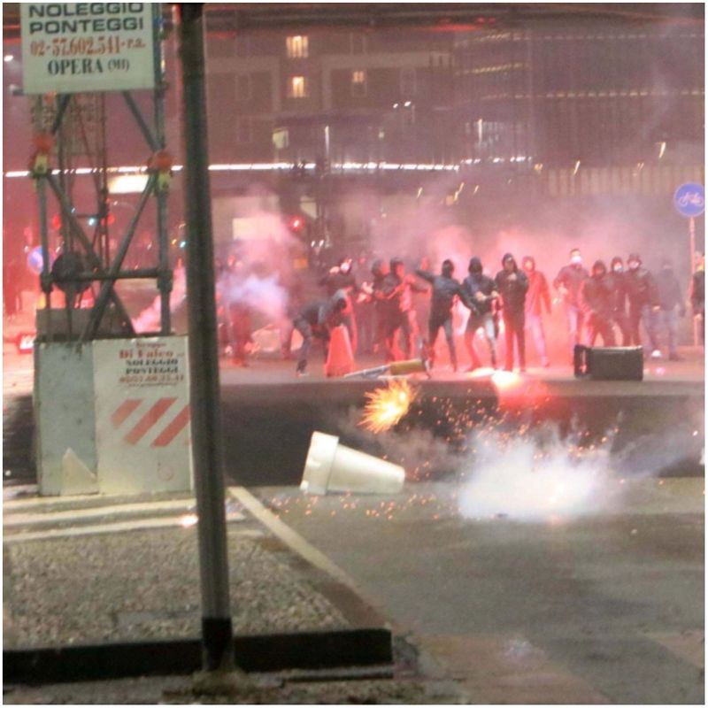 Italy and Spain riots erupt over coronavirus curfew
