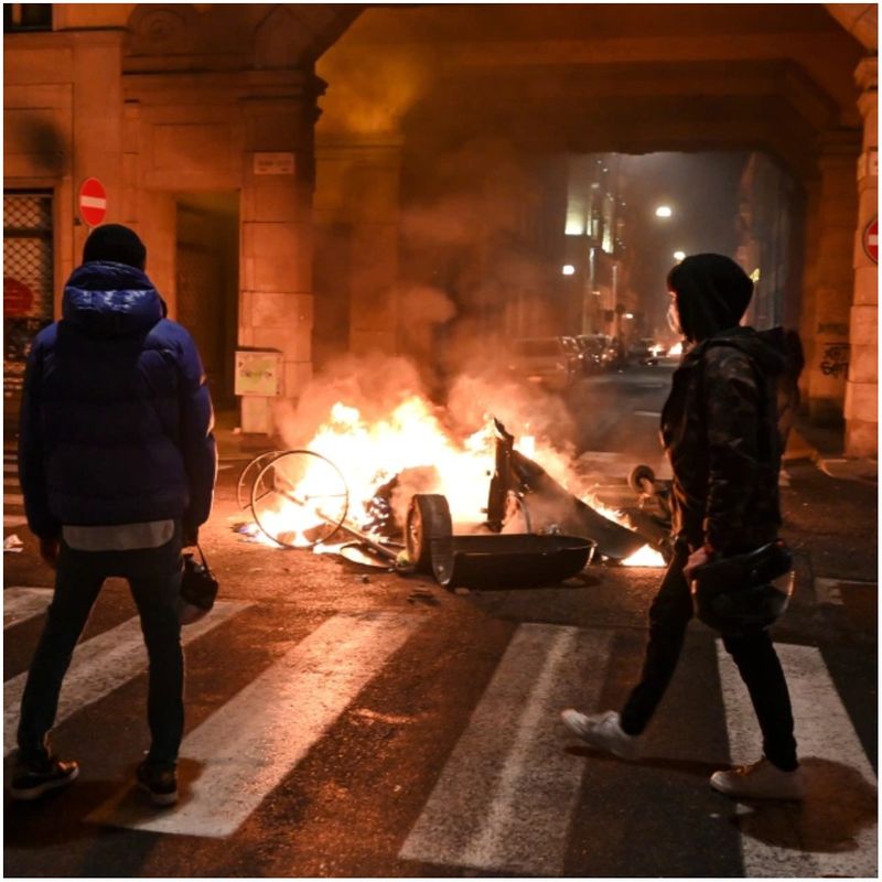Italy and Spain riots erupt over coronavirus curfew