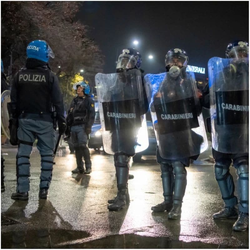 Italy and Spain riots erupt over coronavirus curfew