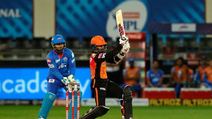 IPL2020 Sunrisers Hyderabad vs Delhi Capitals Live Updates SRH set 220 runs target for DC IPL2020 Sunrisers Hyderabad vs Delhi Capitals Live Updates SRH set 220 runs target for DC