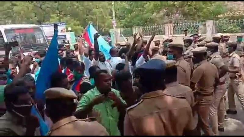 Dont Dalits have the right to vote?, Thirumavalavan threatens AIADMK like pmk ..!
